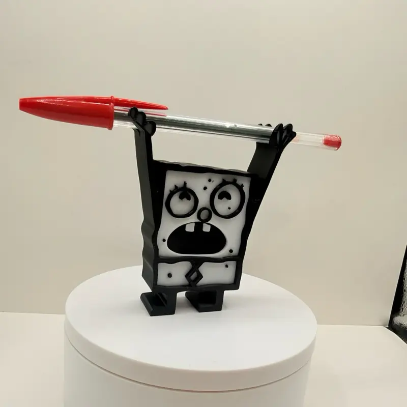 SpongeBob Pen Holder – 3D Printed Desk Organizer