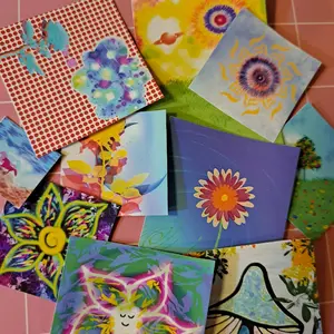 Sticker Mystery Bag (4 scoops) , four Sticker mystery scoops, SamAcidity original Sticker design (4 scoops), Four mystery draws, Mystery bag