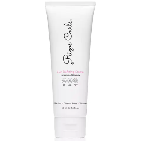 Rizos Curls Travel Size Curl Defining Cream - 75ml - Coconut & Shea - Haircare - Frizz Reduction - Ideal for Enhancing Curls
