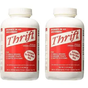 Thrift MARKETING -TY-0400879 Drain Cleaner 2 Lb (2-(Pack)) Cleaning Household