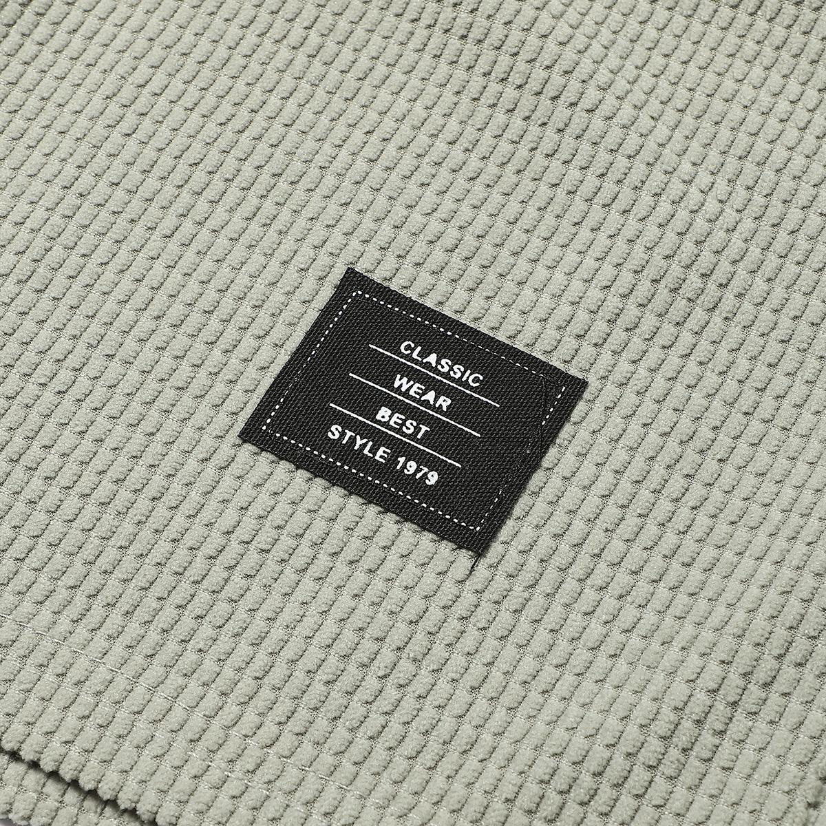 Pack of 4 corduroy shorts, solid color, men&rsquo;s casual shorts with side pockets and a drawstring elastic waistband, suitable for everyday wear and vacations, beige, men&rsquo;s shorts