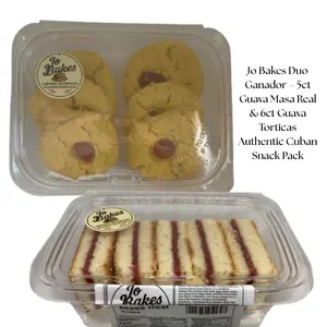 Jo Bakes Caribbean Guava Pastry Bundle  – 5ct Masa Real + 6ct Torticas de Morón de Guayaba | Sweet Island Vibes