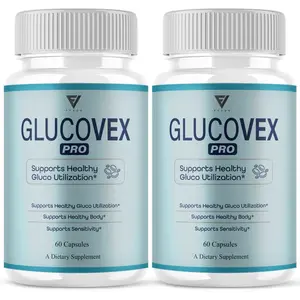 (2 Pack) Glucovex Pro Blood Support, Gluco Vex Supplement (120 Capsules)