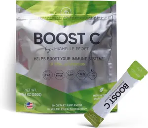Michelle Peiret Boost C - Dietary Vitamin C Supplement (30 Servings) - Healthcare Optimum Drinkable Natural Fitness Stick