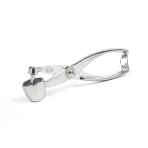 212 MAIN Silver Aluminum Alloy Cherry Pitter, Efficient Kitchen Utensil for Cherry Pitting, Utensils