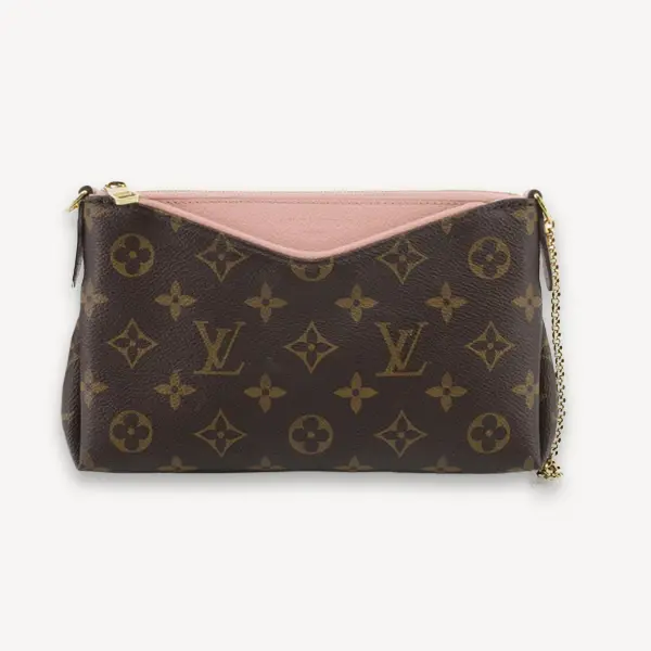 Pre-owned Louis Vuitton louis Vuitton Shoulder Bags Monogram Pallas Clutch Shoulder Bag