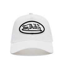 White and Black Classic Trucker