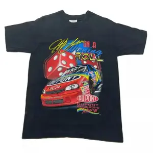 Jeff Gordon Racing Roll TShirt, Vintage NASCAR DuPont Car Graphic Tee, Soft Cotton Fabric, Unisex Fit for Men Women Fans, Perfect Gift for Racing Lovers