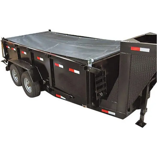 TruckStar 331874 Polyester Mesh Dump Tarp Roller Kit (25 lbs, UV Inhibitors) for 12 ft. Dump Trailers, 15 x 6 1/2 ft. - Model No. DTR6515, 6.50 X 15 Ft