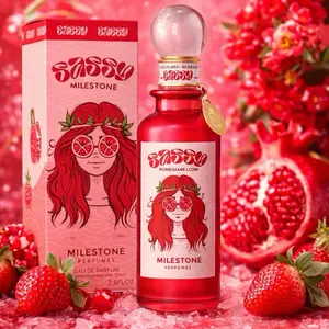 Milestone Perfumes Sassy Pomegranate Glow Eau de Parfum 2.8 fl oz Natural Scented Spray for Men and Women