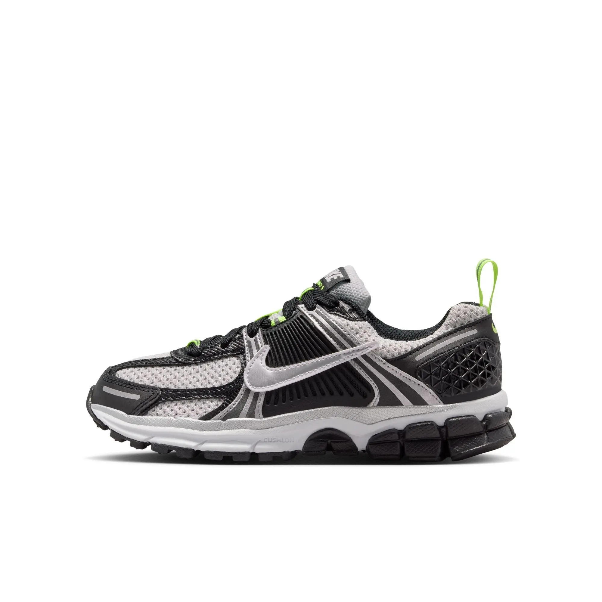 NIKE Vomero 5 Men's Casual Sneaker, Breathable Mesh and Synthetic Leather with Plastic Side Cage Support, Classic Laces, IQ0312-010