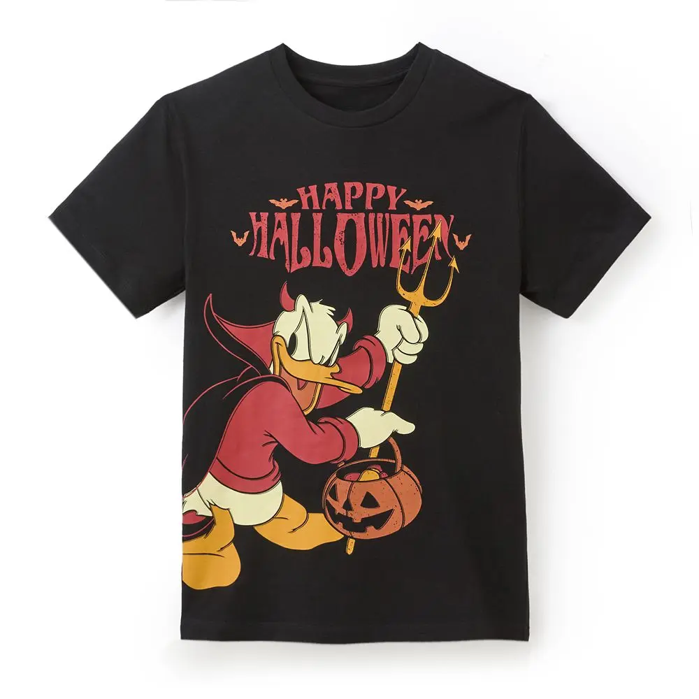 Disney Store Donald Duck Halloween T-Shirt for Adults Disney Store Donald Duck Halloween T-Shirt for Adults