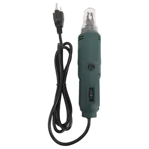 DF-6 110V Enameled Wire Stripping Machine Varnished Wire Stripper Enameled Copper Wire Stripper Cleans the enamel wire perfectly US Plug