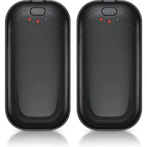 Hand Warmers Rechargeable 2 Pack, Electric Hand Warmer Portable Handwarmers Pocket-Sized Hand Heater with 3 Levels Heat, Fast Heating Pocket Warmer   for Men & Women, Office, Travel