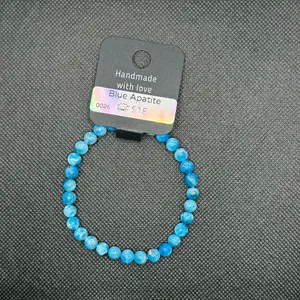Blue Apatite bracelet