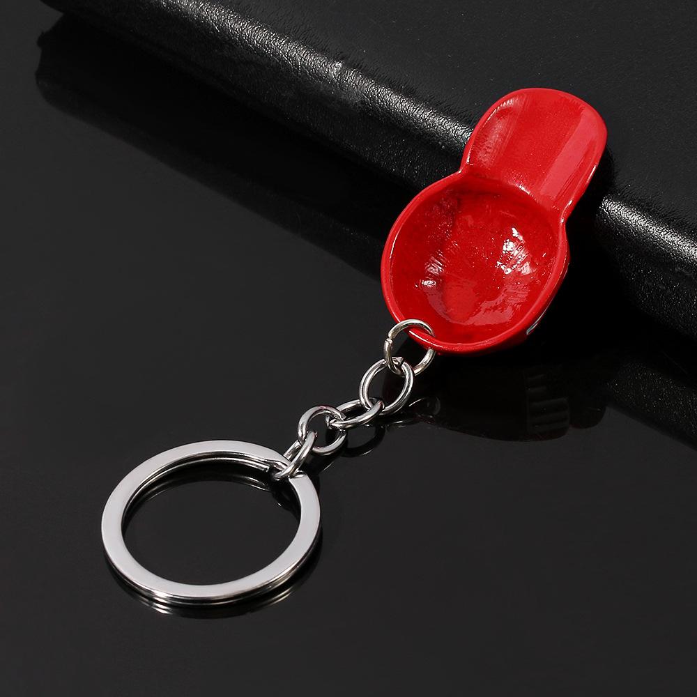 Men's Red Hat Hip Hop Keychain Make America Great Again