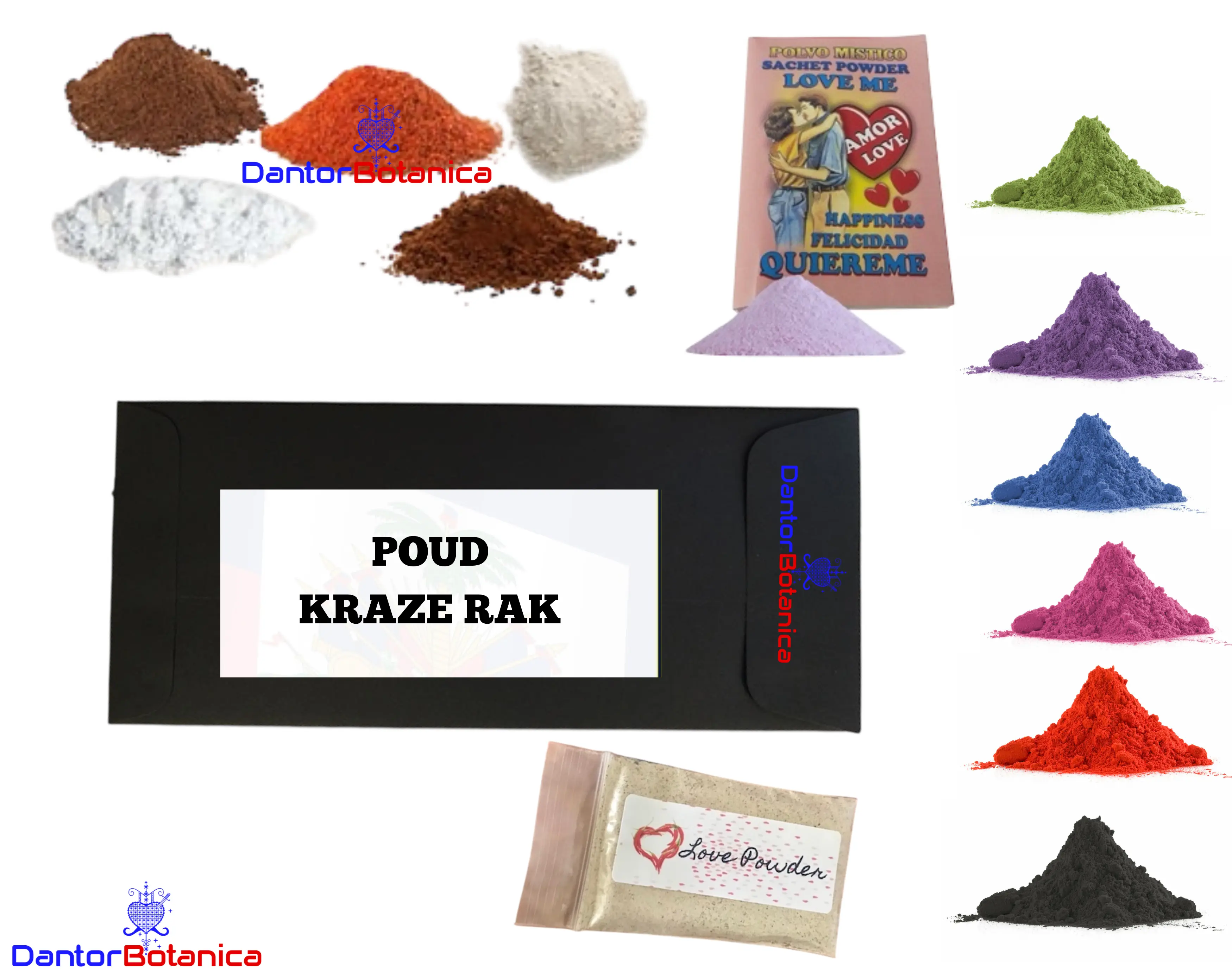 POUD KRAZE RAK-RELIGIOUS POWDER POLVO- POUD VODOU