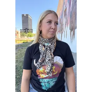 Liberty Leopard Wild Rag/ Scarf