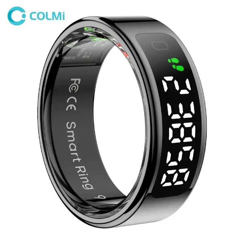 2025 COLMI R12 Smart Ring with Display and Touch Wearable
