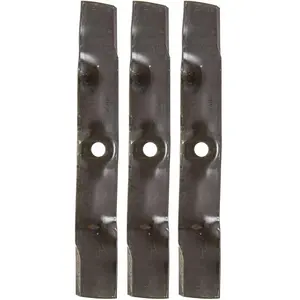 UC22009 Mower Blades 3-Pack 48" Deck GX 325 355 X 300 320 LT 180 Z425 Replacement for John Deere