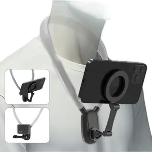 Magnetic Neck Mount for Phone and Electronics Accessories - Perfect for Hands-Free Calling