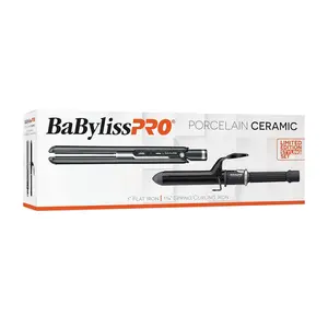 BABYLISSPRO BPCPP6UC 1 1/4 INCH SPRING CURLING IRON AND 1INC