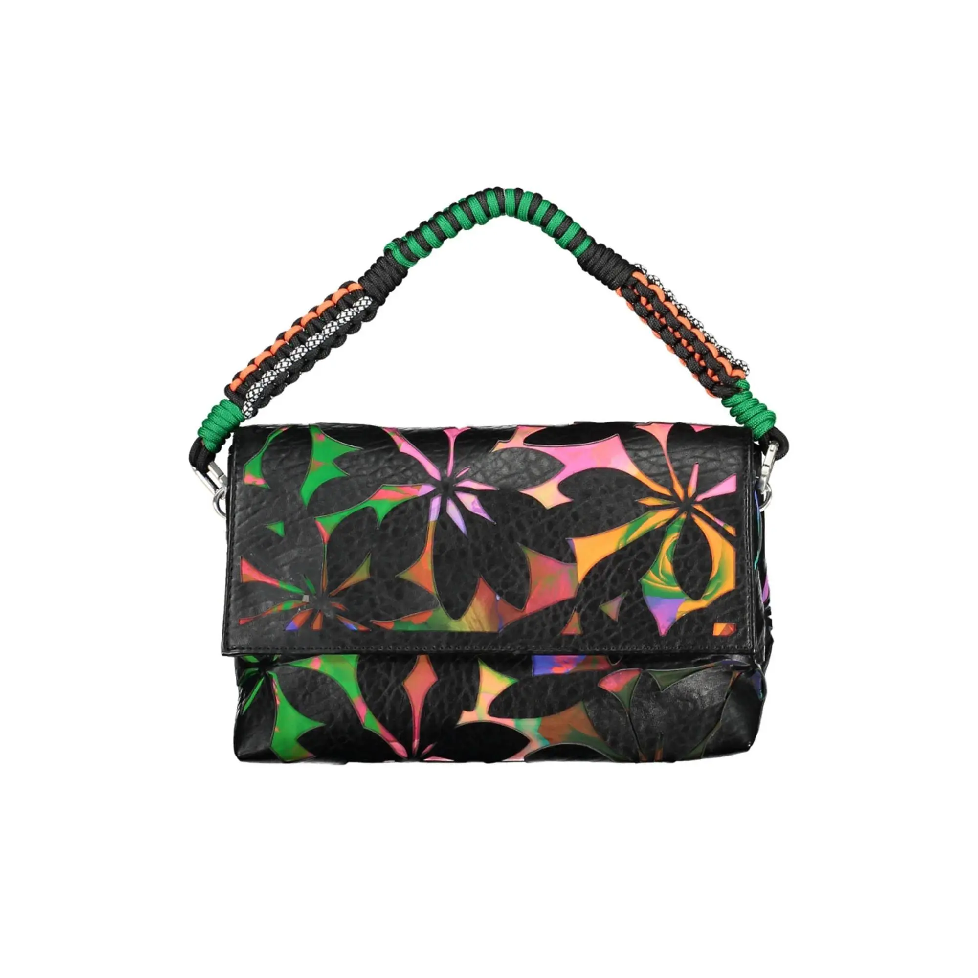 Desigual Black Polyurethane Handbag
