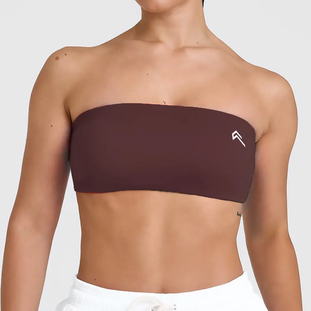 [With Logo]  Oneractive Beautiful Back Strapless Bralette Women Summer Quick Dry Fitness Running Bra