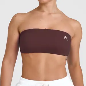[With Logo]  Oneractive Beautiful Back Strapless Bralette Women Summer Quick Dry Fitness Running Bra