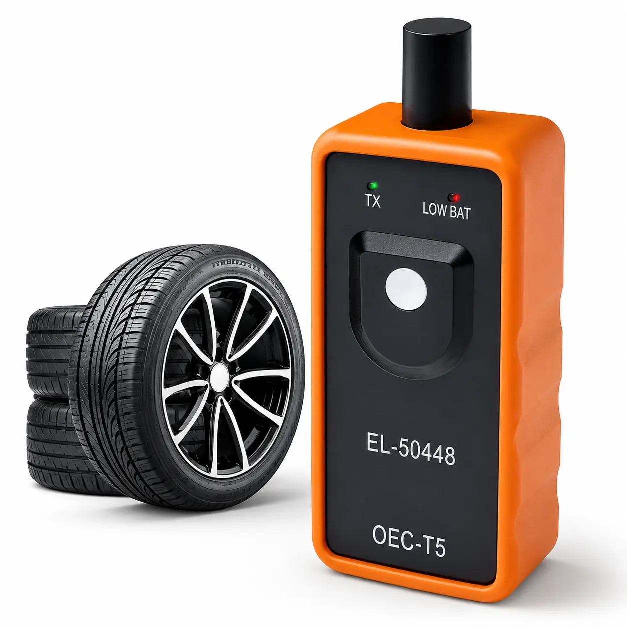 TPMS Relearn Tool for Compatible GM Vehicles, Tire Pressure Sensor Reset Tool, 315MHz & 433MHz TPMS Activation Tool Compatible with Chevrolet, GMC, Cadillac & Buick Models