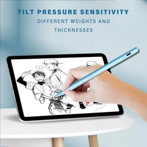 Active Stylus Pen with Anti-palm Rejection, Capacitive Pen with Tilt Function & Magnetic Attachment, Tablet & Computer Accessories for iPad, Touchscreen Pen, Digital Pen