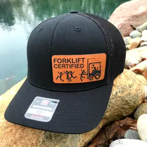 Forklift Certified Trucker Patch Hat – Adjustable Mesh - Premium Quality Snapback Hat for Men