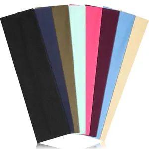 Non-slip, stylish sports headbands for women—soft, stretchy cotton for yoga, running, and workouts. Comes in an 8-pack for comfort and convenience.