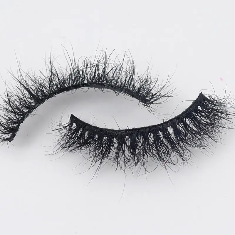 VB MINK LASHES Eyelashes Makeup Soft Weightless Glamour Comfortable Reusable Up to 25 Times Natural Look for Any Occasion