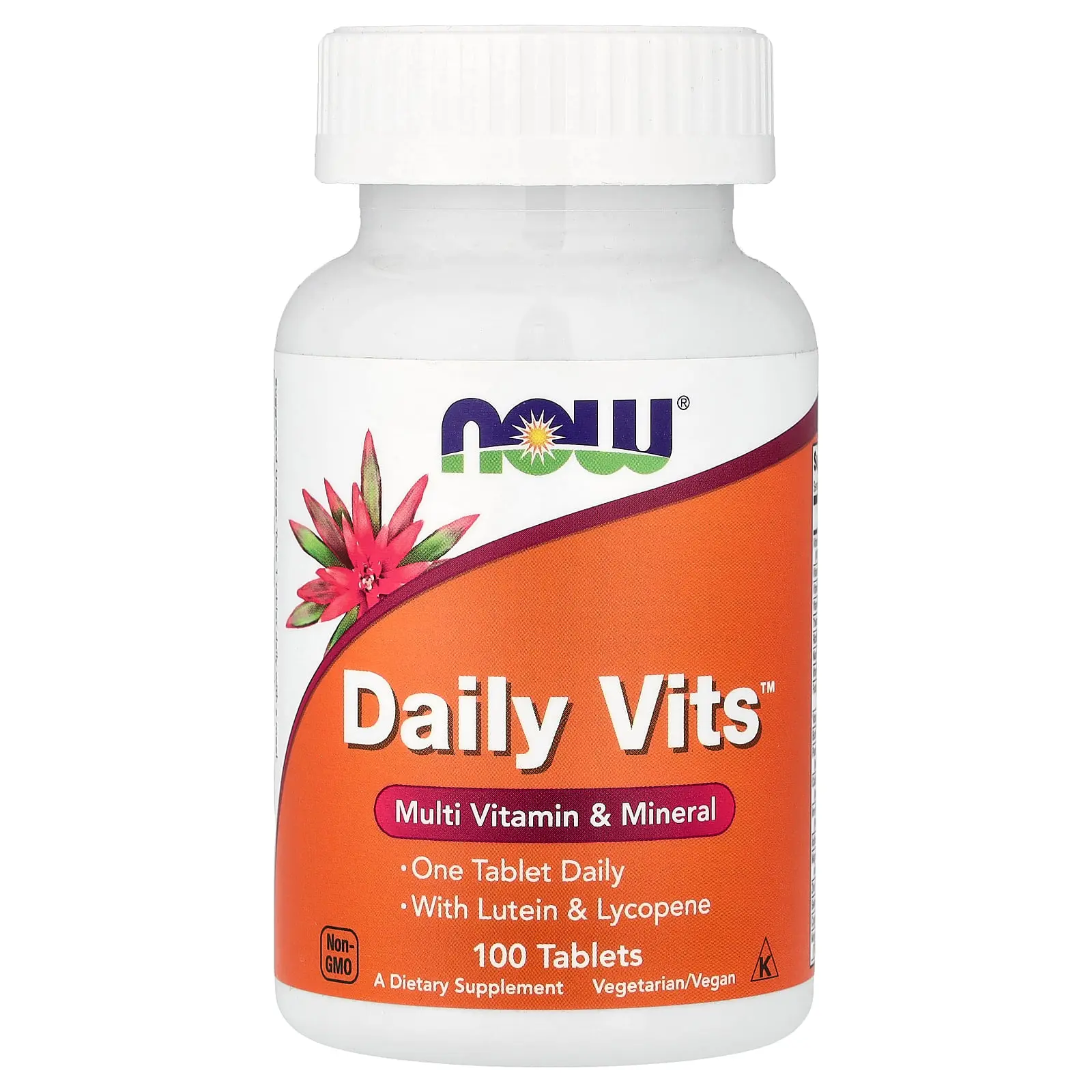 NOW Foods Daily Vits™, Multi Vitamin & Mineral, 100 Tablets