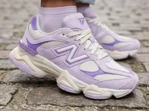 New Balance 9060 Lace Purple Violet G90607ZT GS Womens Fashion Sneakers New