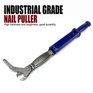 Nail Puller, Pry Bar Puller High Carbon Steel Nail Pullers Bar Woodworking Tool, Nail Puller Pliers Hand Tool for Woodworking Maintenance