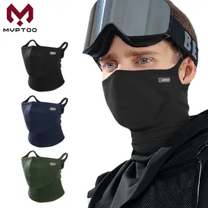 MVPTOO Sports Face Masks Cover Windproof Breathable Riding Running Ski Mask Outdoor Sports Face Cover Moisture-Wicking Neck Protection