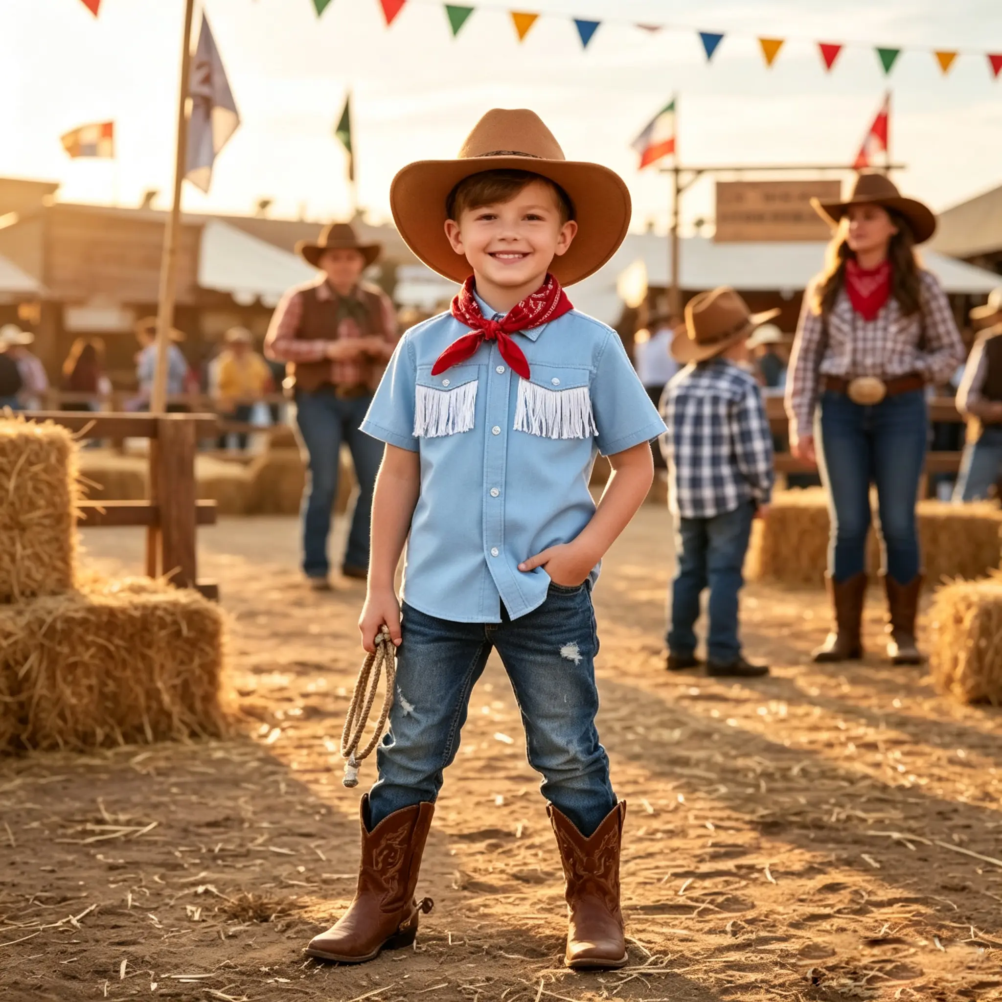Boys' Western Cowboy Short Sleeve Button Down Shirt - Fringe, Casual Loose Fit, Soft Linen-Feel Polyester Rayon-Blend Yoke Top, Holiday Rodeo Outfits for Toddlers (Short Sleeve Button Down Boys' T-Shirts) GSB long letter print round neck tee young