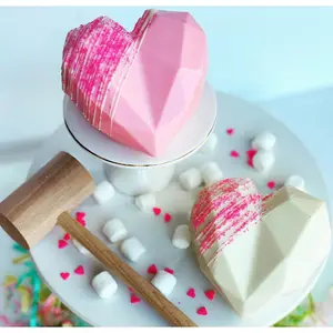 Breakable Chocolate Heart (Textured) Breakable Chocolate Heart (Textured)