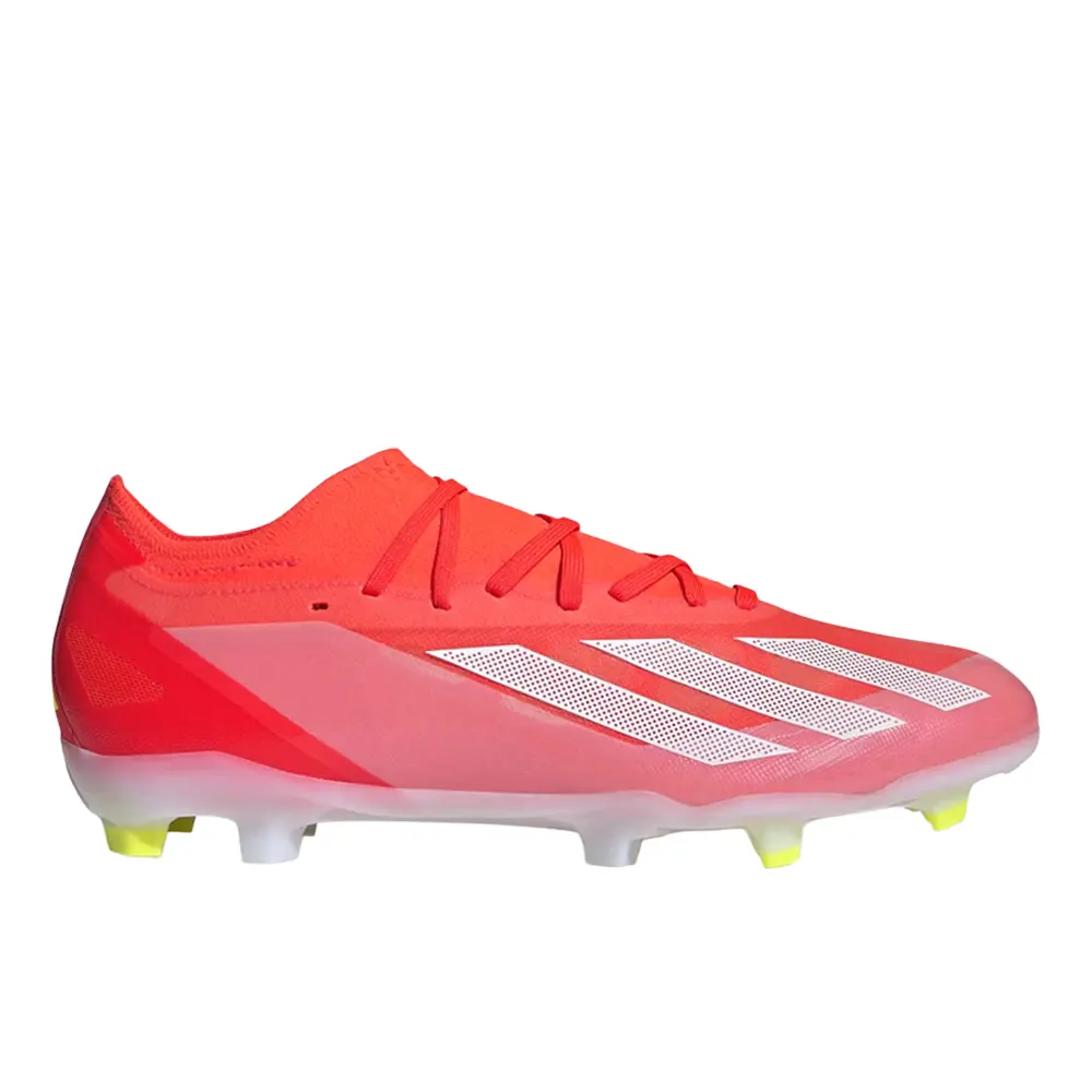 adidas Mens X Crazyfast Pro Firm Ground Soccer Cleats - Red adidas Mens X Crazyfast Pro Firm Ground Soccer Cleats - Red