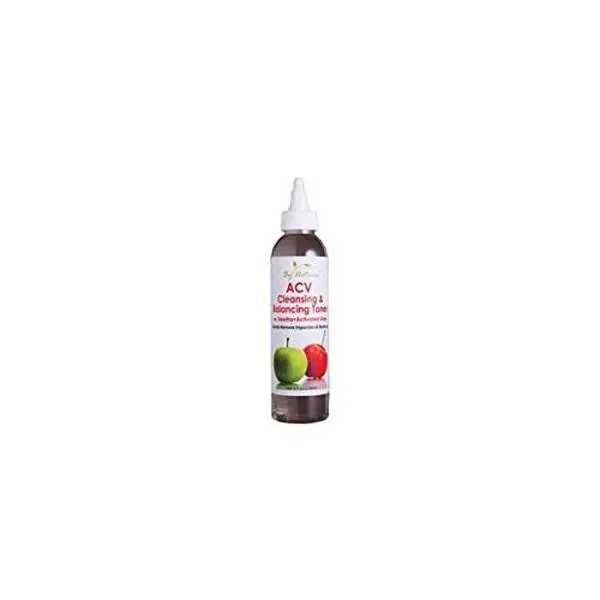By Natures ACV Liquid Toner - Anti-Acne, Daily Cleansing, pH Balancing, Alcohol-Free, Non-Toxic, Sensitive Skin-Friendly, 6 fl oz Bottle, Single Item
