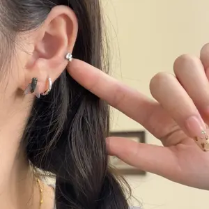 Simulated Fly Earring Necklace - An Abstract, Wacky and Fun Earring Design Inspired by Insects, Simulated Design for Women's Ear Earrings