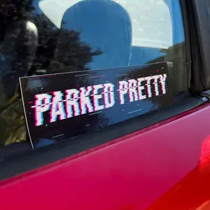 Glitch Slap - Car Sticker Slap Decal