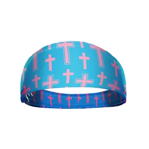 Cotton Candy Cross Headband