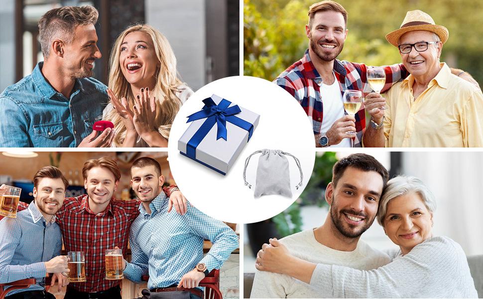 Stainless Steel Church of Satan Necklace for Men