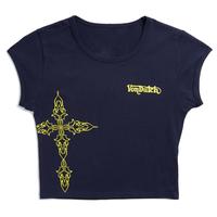 Von Dutch Navy Blue and Yellow Chopper Cross Baby 