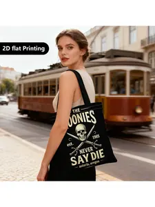 Portable Shoulder & Handbag | Skull, Sword & Crazy Gold Coin Theme, Suitable for Travel, Cosmetics, Holiday Storage, Household Items, Gifts & Family Gatherings