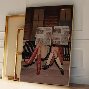 Luxury Beauty High Fashion Poster, Trendy Retro Wall Art, Vintage Poster, Aesthetic Print, Bedroom Wall Art, Girl Boss Poster, Old Money Poster (UNFRAMED)