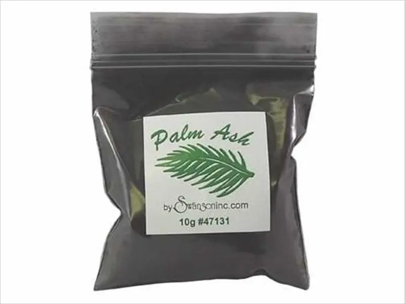 Swanson Christian Supply 47131 Palm Ash 10 Gram Bag